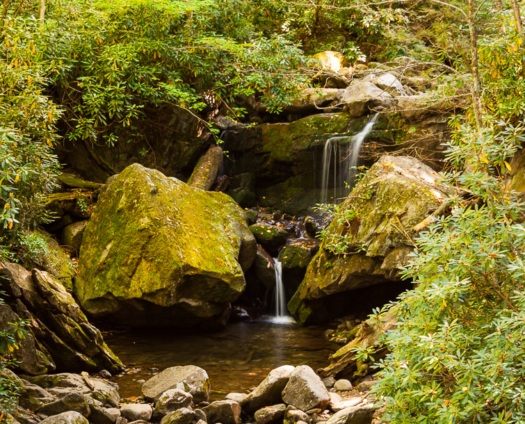 Grotto Falls Fall